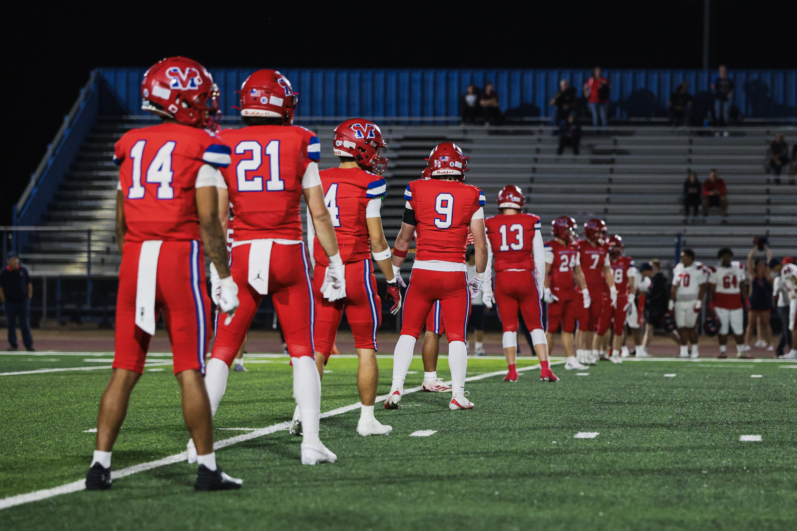 Mountain View Toro Football varsity action photo